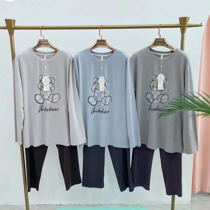 男士春款睡衣套装2312