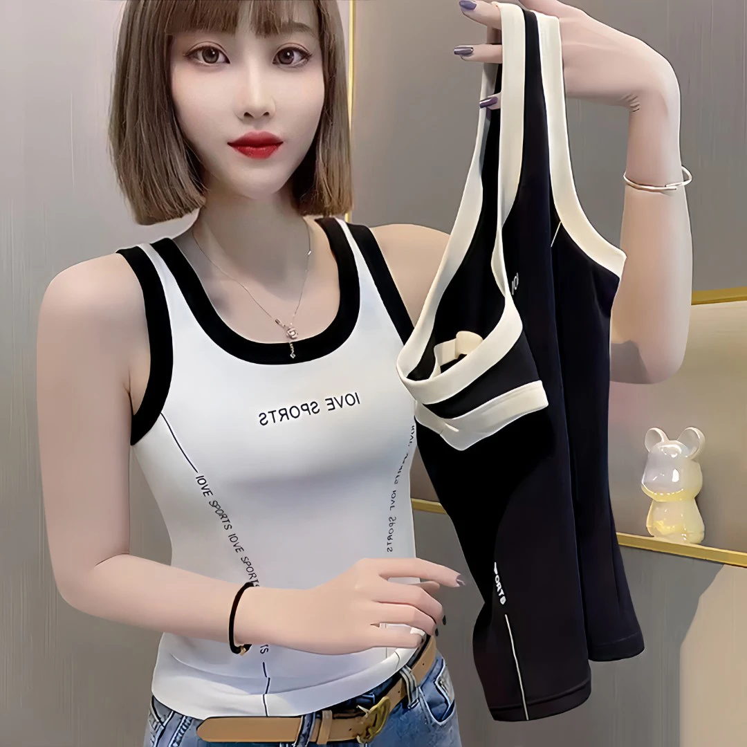吊带女内搭打底衫女装夏款2025年新款潮款时髦洋气高级运动背心女