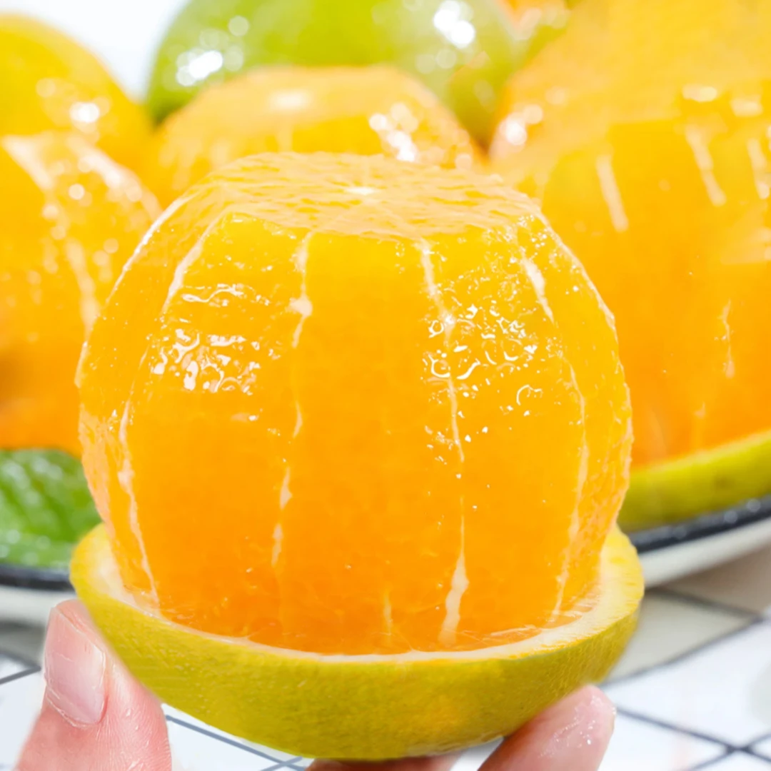 【誉福园】高山榨汁夏橙带箱4斤单果130g+到手约8-13个夏日尝鲜