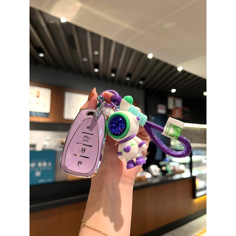 雪佛兰星迈罗钥匙套22款迈锐宝XL沃兰多探界开拓者车钥匙包壳扣女