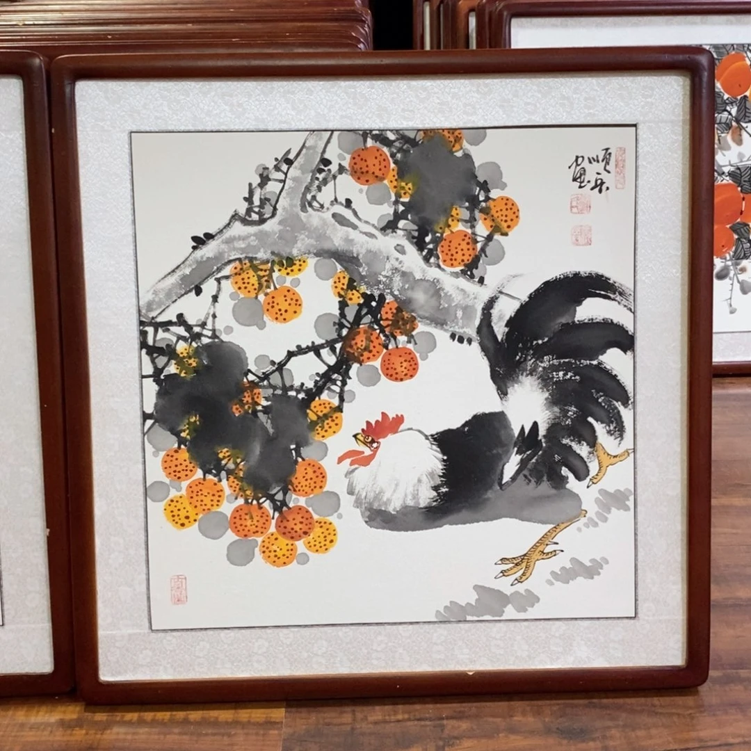 绘画带框尺寸65✖️65厘米