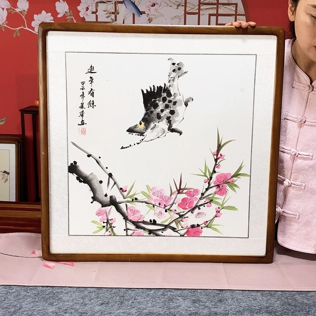 绘画手写手绘63✖️63带框