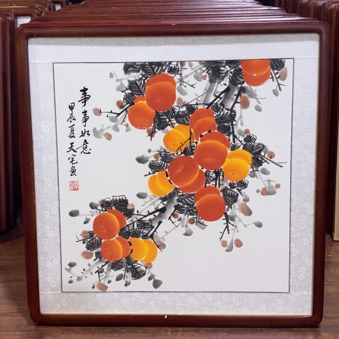 绘画带框尺寸65✖️65厘米