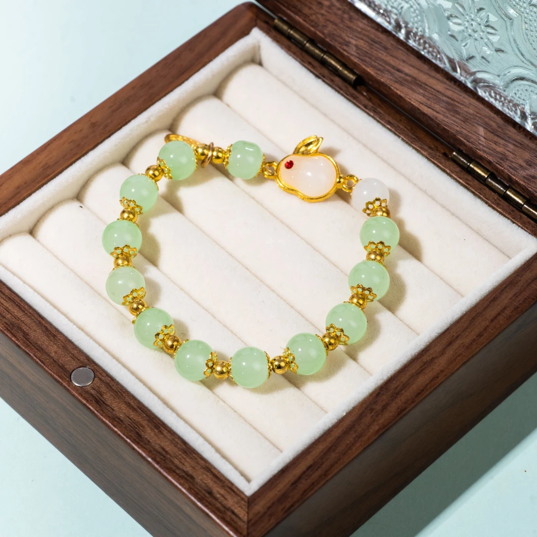 【双十一福利】新中式国风玉兔手链小众轻奢款