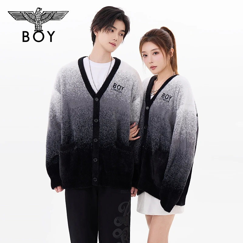 BOY LONDON中性款时尚潮流百搭通勤针织开衫N64904