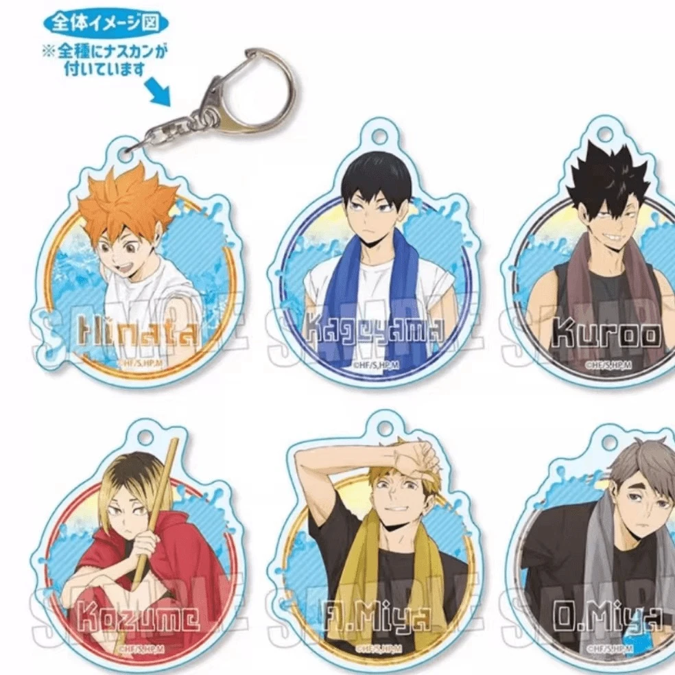 排球少年 打扫泳池挂件 动漫收藏（同意代拆）