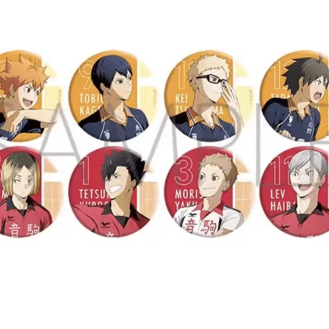 排球少年队服和服限定吧唧 动漫收藏 （同意代拆）