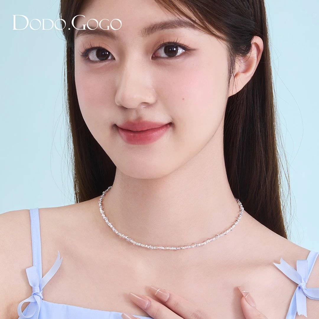 DODOGOGO 铜项链 气质轻奢设计感时尚百搭法式小众简约ins项链女