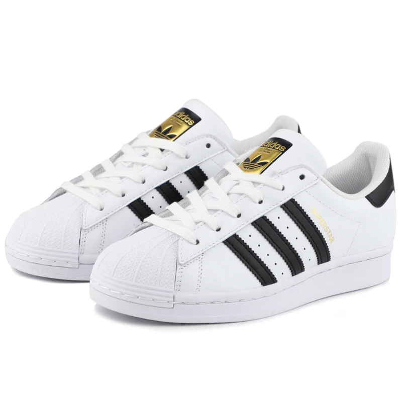 「双11好物」adidas阿迪达斯三叶草男女金标贝壳头板鞋运动小白鞋