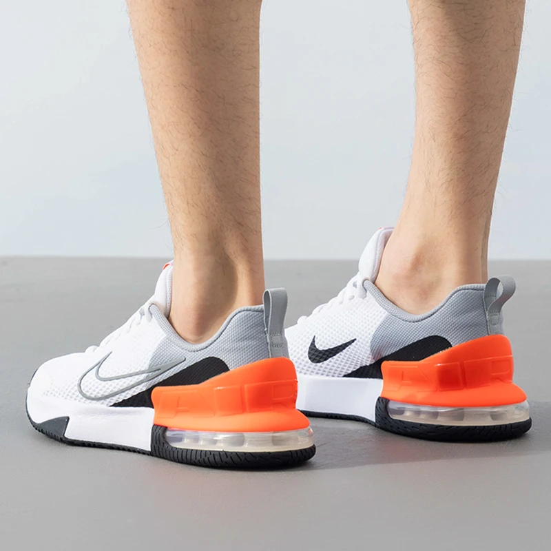 Nike耐克男鞋秋冬新款airmax网面耐磨运动鞋红色训练休闲鞋FQ1833