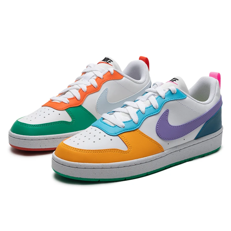 【达人甄选】Nike耐克女鞋COURT 2025新款炫彩运动鞋休闲板鞋FQ8373