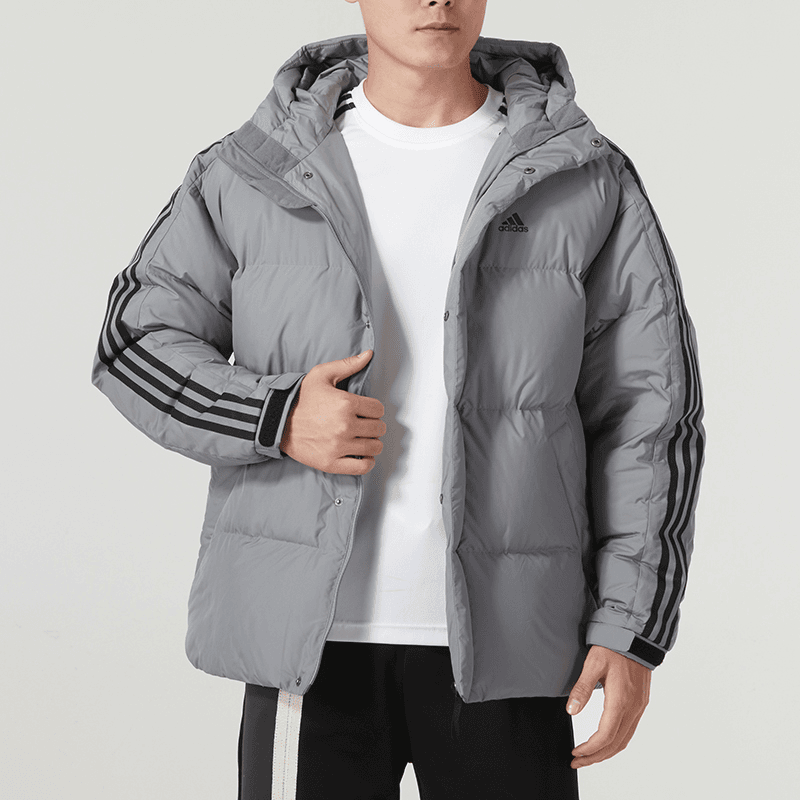 【优选】阿迪达斯羽绒服外套男新款休闲运动服保暖棉羽夹克IT8733