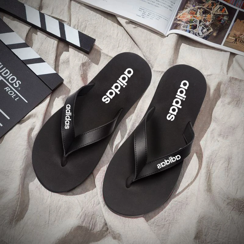 adidas阿迪达斯运动拖鞋男鞋夏季新款户外游泳沙滩鞋人字拖EG2042