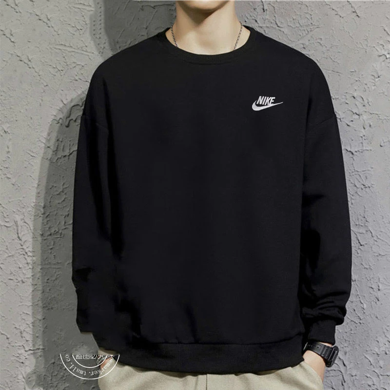 【专属】耐克加绒卫衣男上衣2025新款运动圆领休闲套头衫BV2663