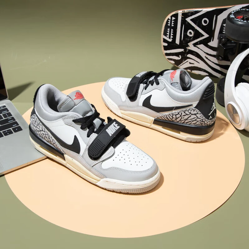 耐克女鞋2024春季新款AIR JORDAN LEGACY AJ312低帮篮球鞋 CD9054