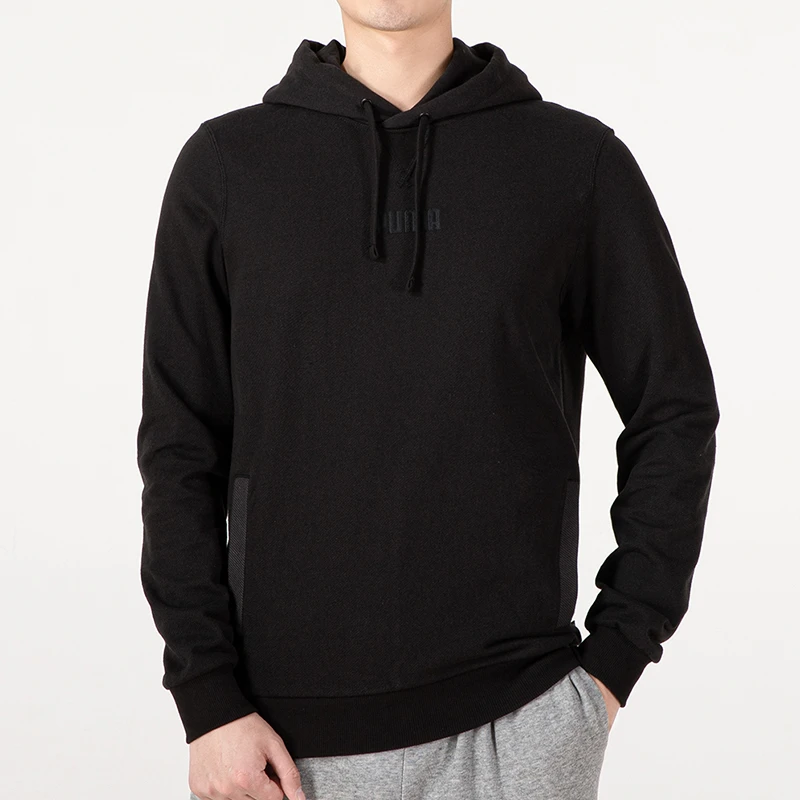 PUMA彪马卫衣男装秋季新款连帽抽绳套头衫简约时尚休闲上衣849584