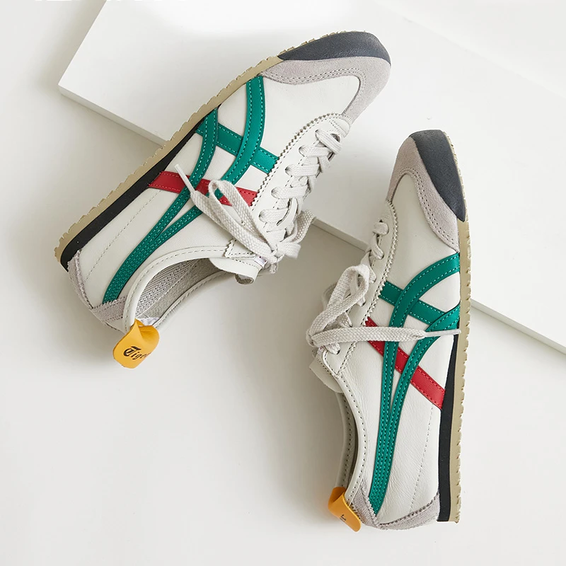 【鬼塚虎】鬼塚虎男鞋女鞋2024新款运动透气板鞋休闲鞋1183C102-201