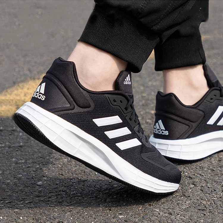 adidas阿迪达斯男鞋人生跑鞋DURAMO 10透气轻便休闲跑步鞋 GW8336