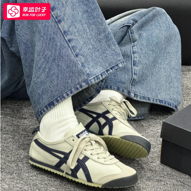 【鬼塚虎】鬼塚虎男鞋女鞋2024新款运动透气板鞋休闲鞋1183C102