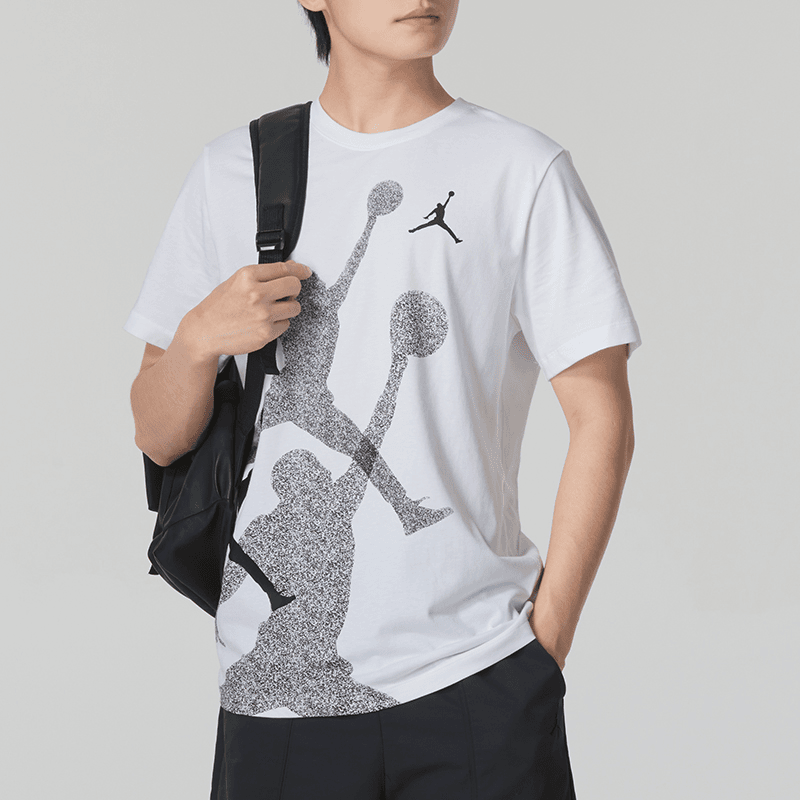 【精选】Nike耐克JORDAN男士短袖2024新款休闲圆领运动T恤衫FN6026