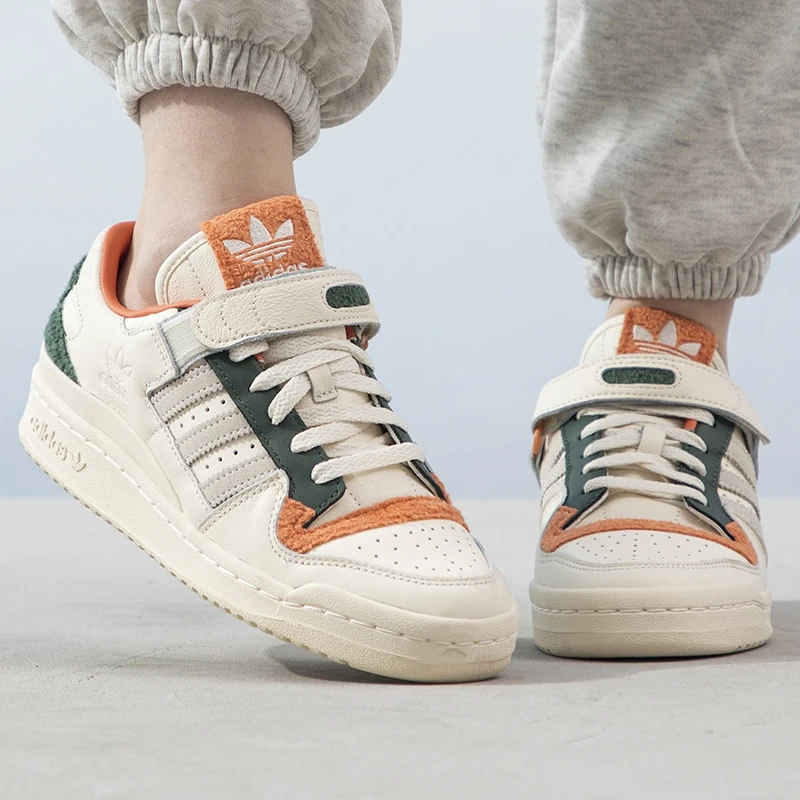 adidas阿迪达斯FORUM 84 LOW三叶草男女休闲鞋新款板鞋GY4125