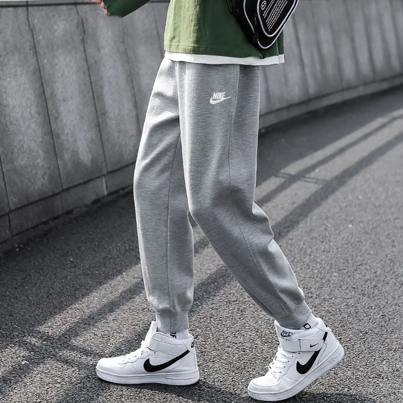NIKE耐克裤子男秋季款运动裤训练保暖卫裤休闲束脚针织长裤BV2680