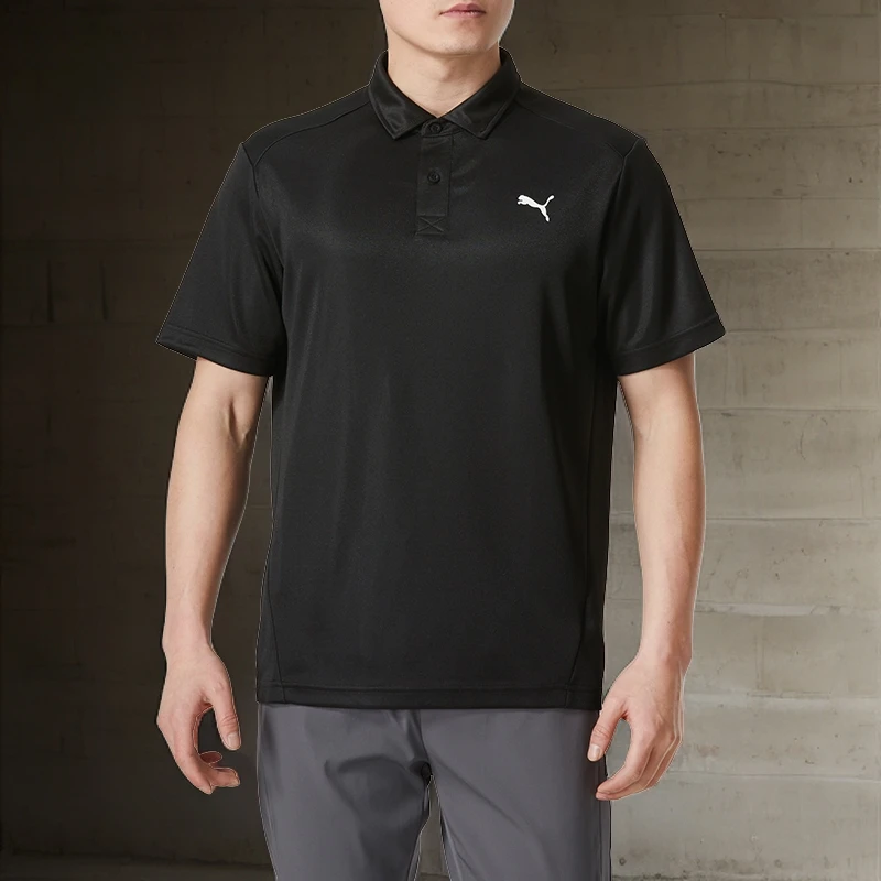 PUMA彪马翻领短袖男装夏季新款运动服POLO衫宽松透气半袖T恤上衣