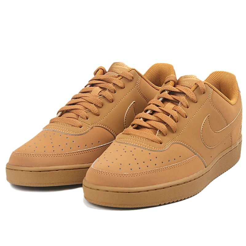 【达人专属】耐克男鞋2025春季新款休闲经典低帮小麦色板鞋运动鞋