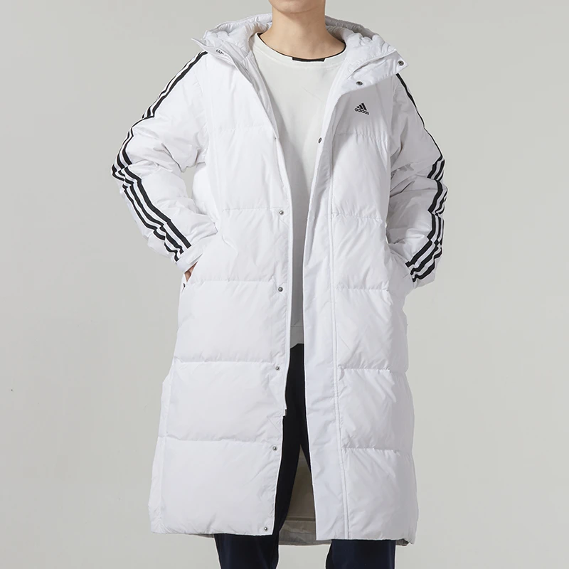 阿迪达斯男子新款保暖时尚运动上衣长款羽绒服户外休闲外套IT8713