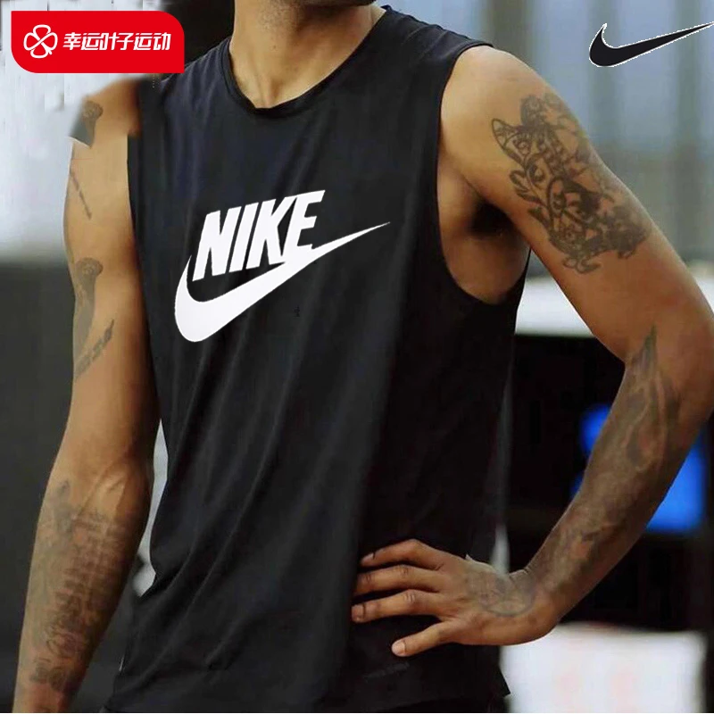 Nike耐克男装夏季新款背心无袖T恤健身跑步篮球运动服AR4992