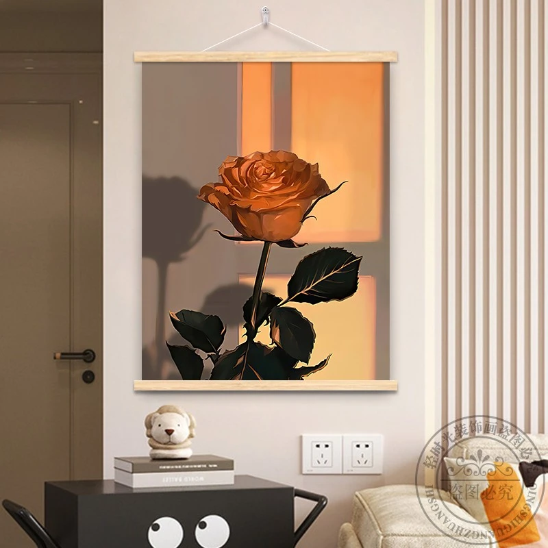 北欧客厅挂画现代简约沙发背景墙画餐厅玄关走廊墙面壁画卧室墙画