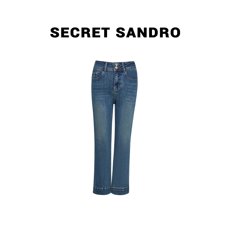 【瘦瘦裤】【Secret Sandro】 楚楚 牛仔裤 N64209120Q