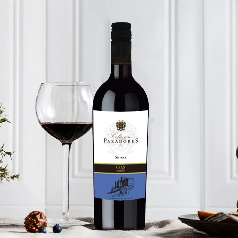 帕拉多尔古堡西拉干红葡萄酒西班牙进口红酒原瓶瓦伦西亚产区DO级