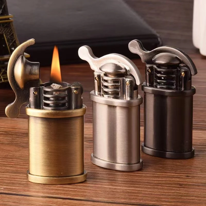 个性精致迷你便携创意经典煤油打火机经典复古老式点火袖珍小巧