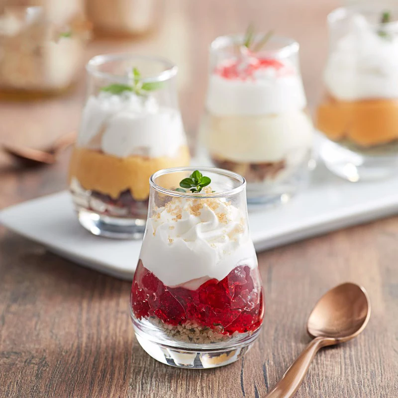 K092 小酒杯闻香威士忌杯郁金香玻璃水晶杯精酿啤酒清酒品鉴便携