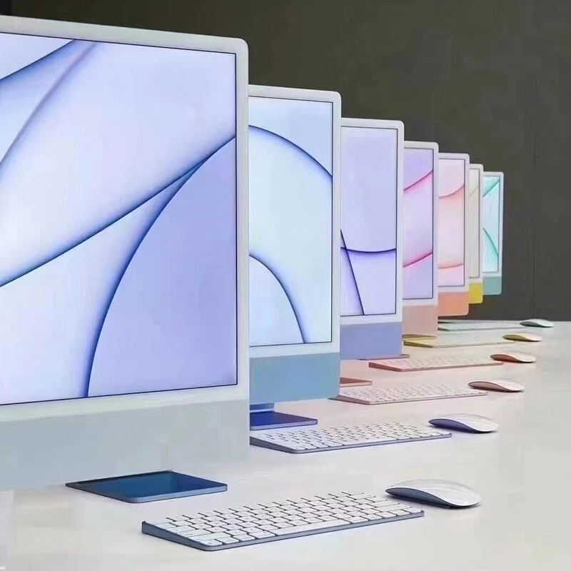95新 Apple/苹果 iMac 2021款 24寸 M1一体机 八核（果妹）