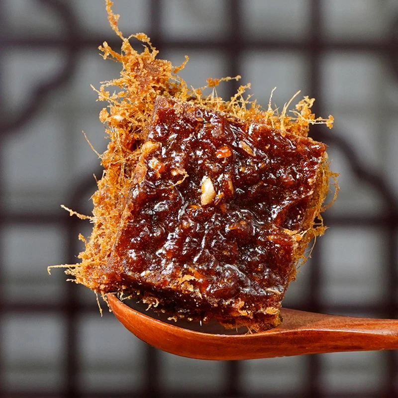 广西正宗甘蔗纯手工老姜丝汁红糖姜茶块单独小包装大姨妈古法黑糖