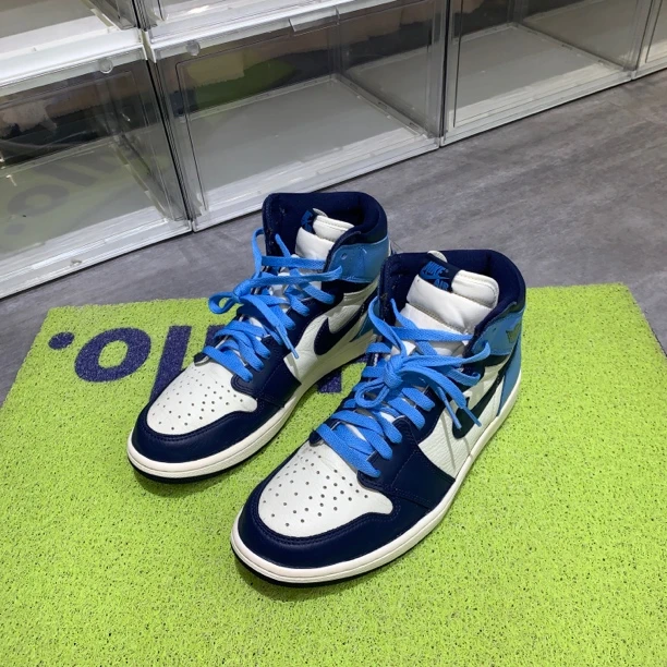 44码95新配盒AJ1黑耀石原来2309现在999秒杀球鞋