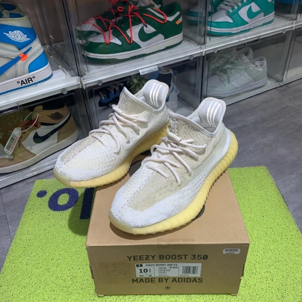 捡漏44.5码Yeezy350氧化天使95新原盒849秒杀