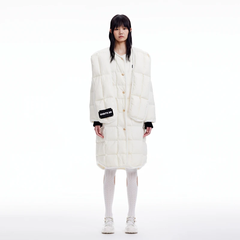 【10.29早7.00芮范秋冬专场上新 】REVAN芮范高级感绗缝轻薄羽绒服