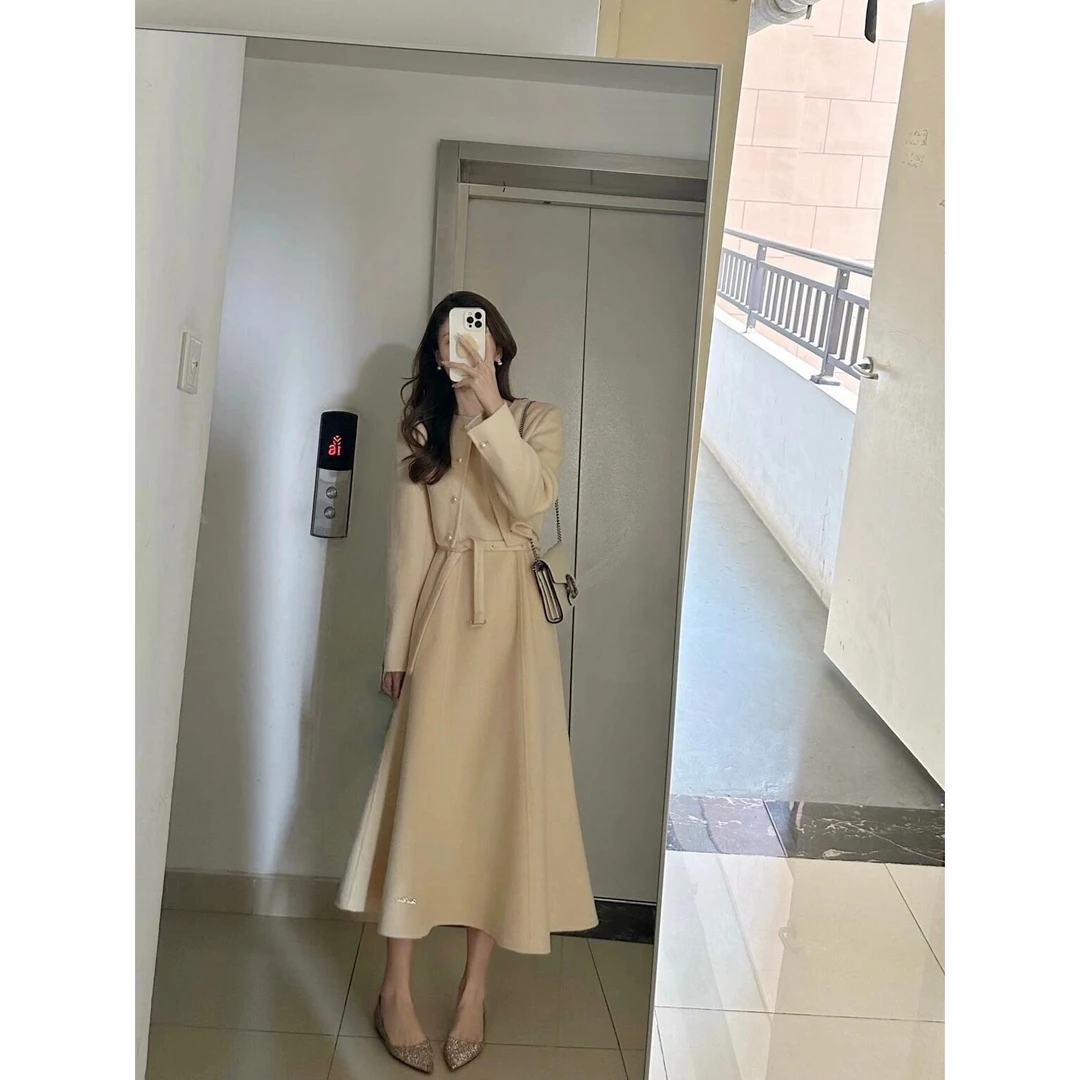 【爱情海】初冬气质女神范轻奢高级感端庄大气韩系小香风套装