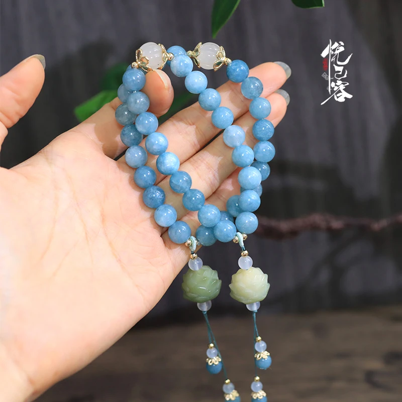 悦己容[莲语]复古风汉服手链新中式单圈清新百搭配饰
