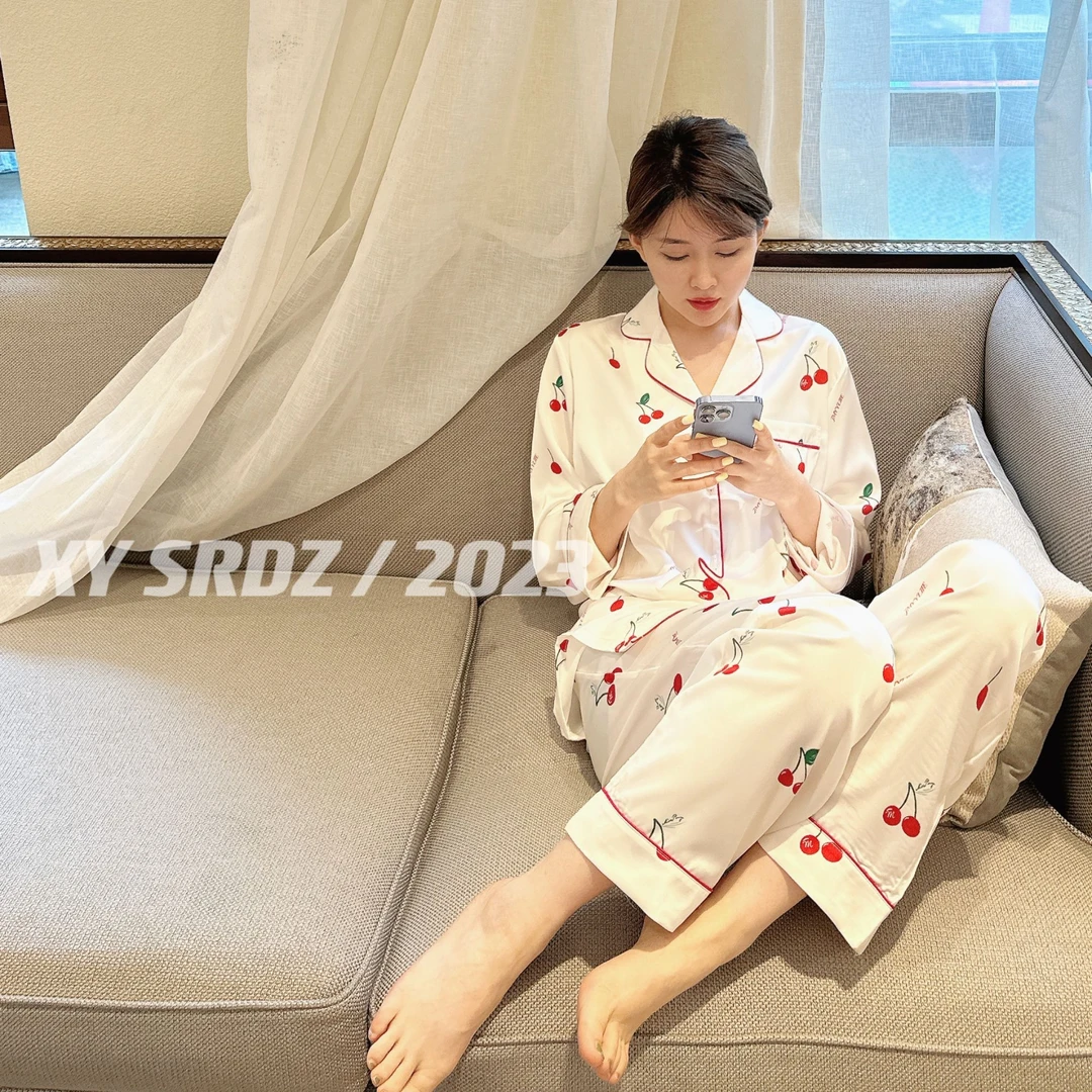 【少女樱桃】小允姐姐2023新款时尚休闲家居睡衣
