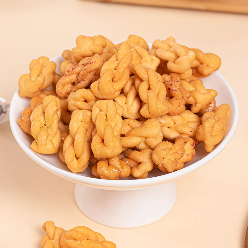 【赠苹果桶】迷你小麻花酥脆好吃美味休闲解馋办公室零食年货