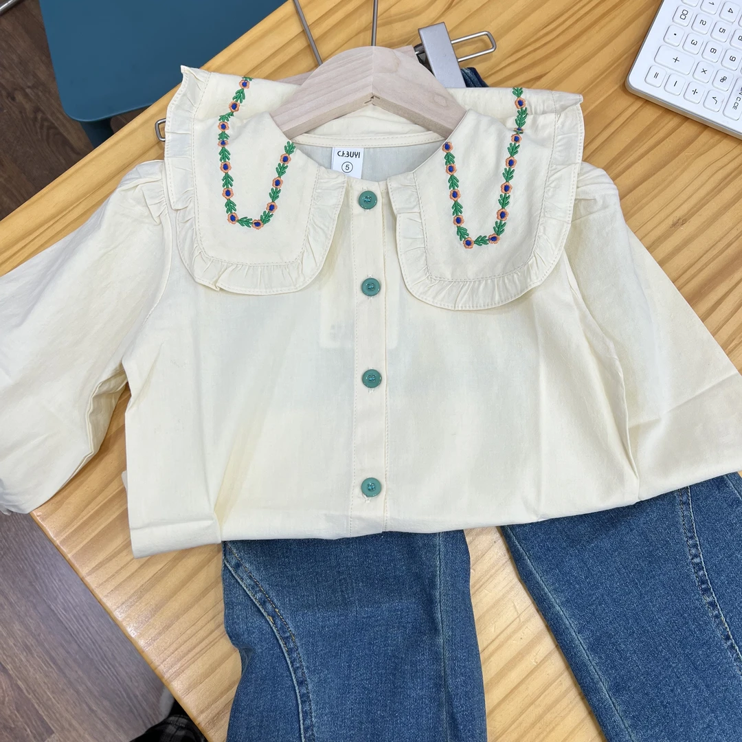 优爸童品2024春夏新款休闲衬衫卫衣T恤