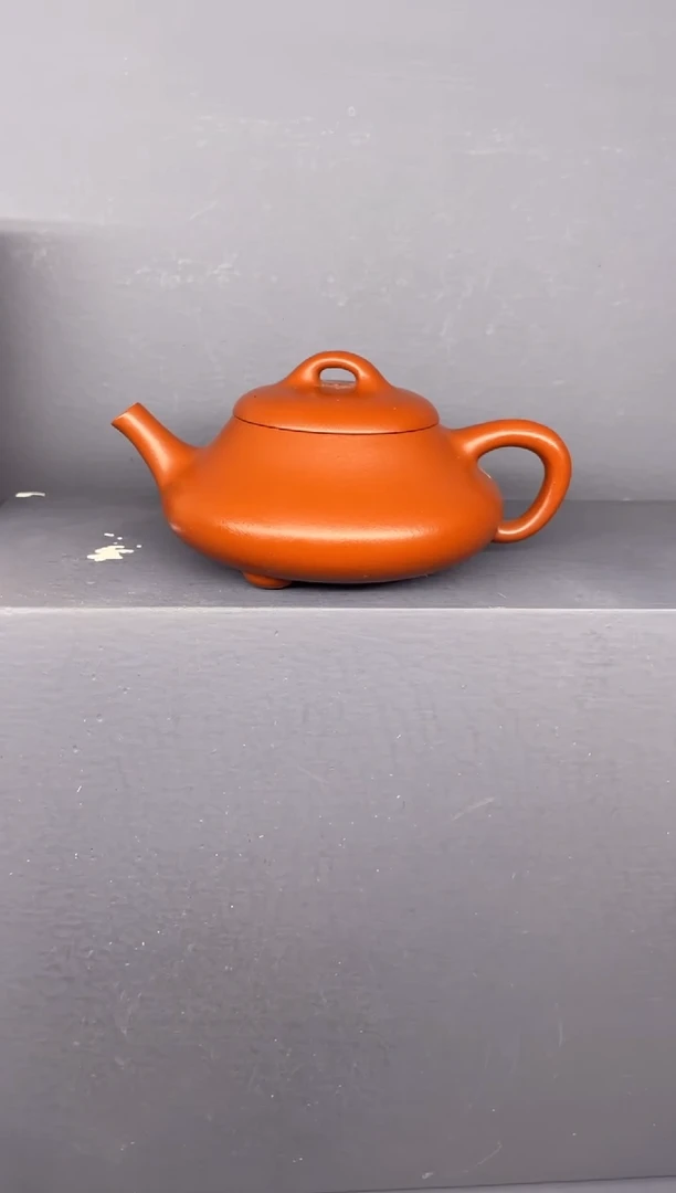 【闪购商品】紫砂茶壶朱泥亦瓢【1】