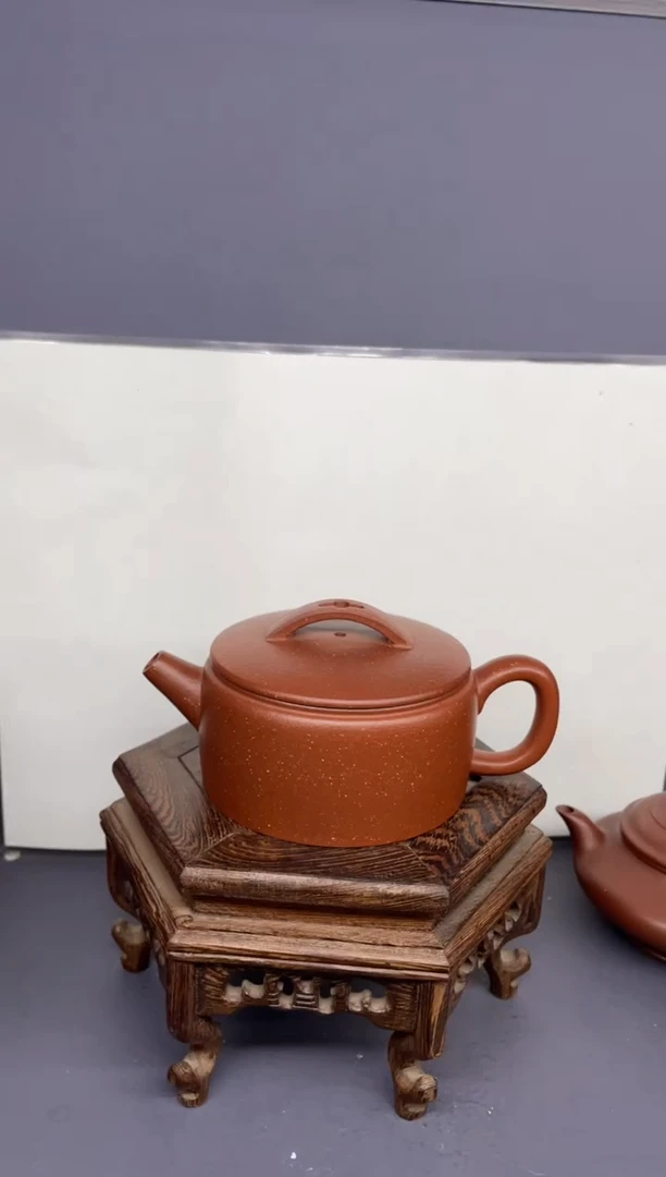 【闪购商品】紫砂茶壶红降坡汉瓦 大