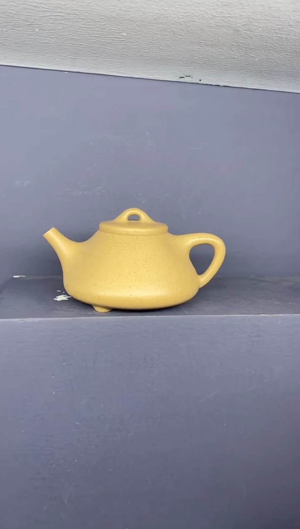 【闪购商品】紫砂茶壶本绿子冶石瓢 小