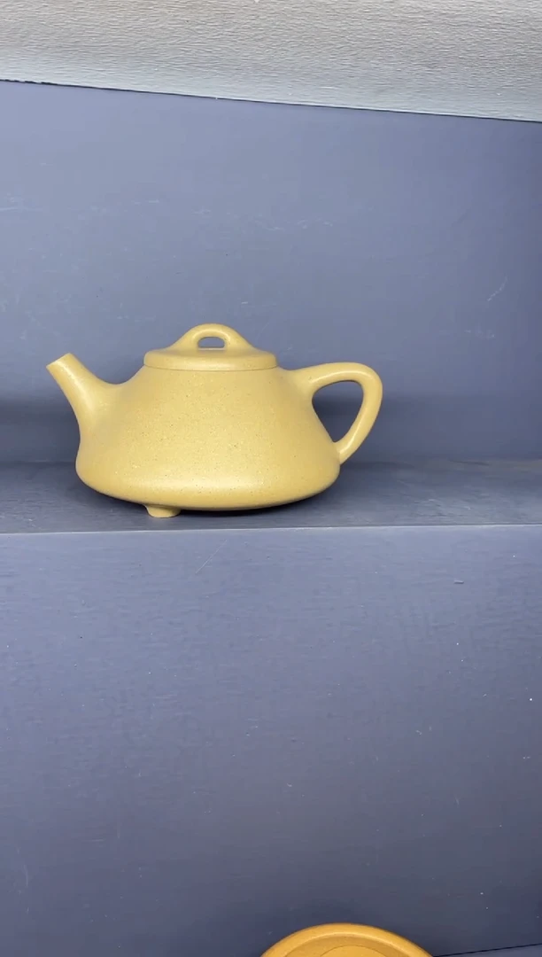 【闪购商品】紫砂茶壶本绿子冶石瓢