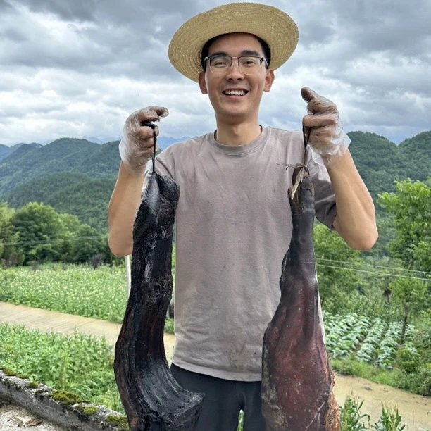 【直播称重1】农家腊肉 农村收购 奉节高山腊肉1200米海拔